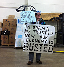 John Strong, seguidor de Romney. | E. S.