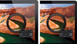 En la pantalla Retina (dcha.) no se aprecian los píxeles.