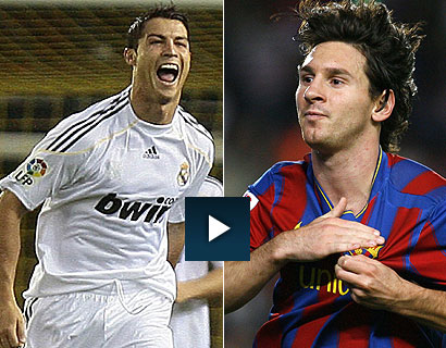 cristiano ronaldo vs messi 2009