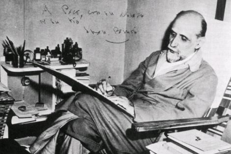 Juan Ramón Jiménez, en una imagen de archivo de 1955.