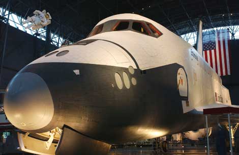 El Enterprise está expuesto en la actualidad en Chantilly, Virginia. | NASA.