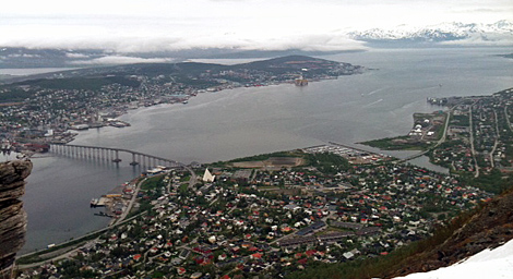 La ciudad noruega de Tromso. | Pedro Cáceres