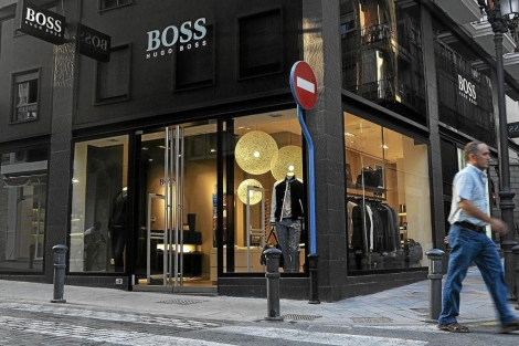 Una tienda de Hugo Boss en Alicante |C.L. Una tienda de Hugo Boss en Alicante |C.L.