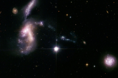 Imagen captada por el Telescopio espacial Hubble. | NASA / ESA