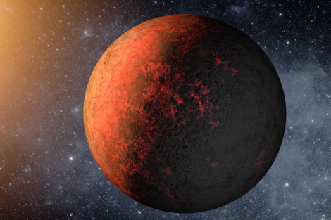 Recreación artística del planeta Kepler-20e. | NASA.