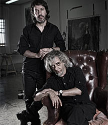 Los autores, Luis (dcha.) y Rómulo Royo. | Foto: Rebeca Saray