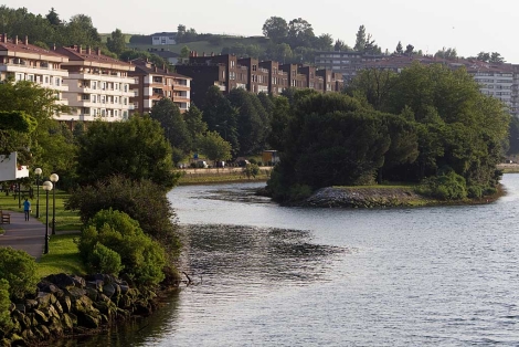 la isla de los Faisanes, en el río Bidasoa, entre Irún y Hendaya. | Justy García Koch