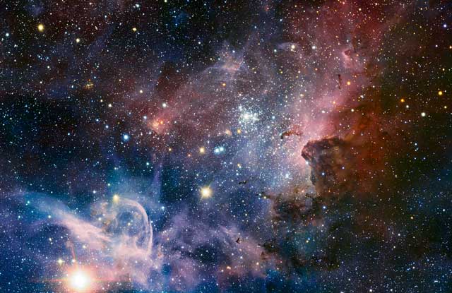 Imagen panorámica de la nebulosa Carina. | ESO