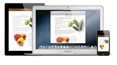 iCloud permitirá tener documentos perfectamente sincronizados entre dispositivos. | Apple