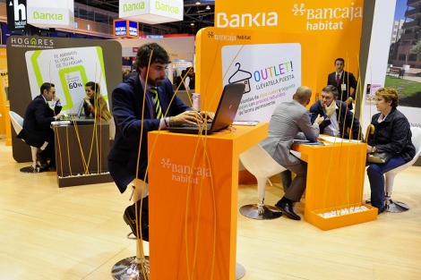 Stand de Bankia en el SIMA Otoño 2011. | Bernardo Díaz