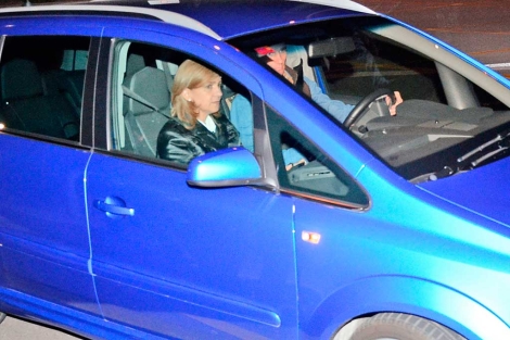 La Infanta Cristina y su marido llegando a Marivent el pasado 24 de febrero. | A. Vera