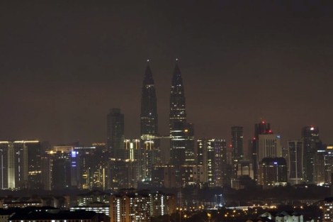 Los efectos en Kuala Lumpur Los efectos en Kuala Lumpur. | Reuters