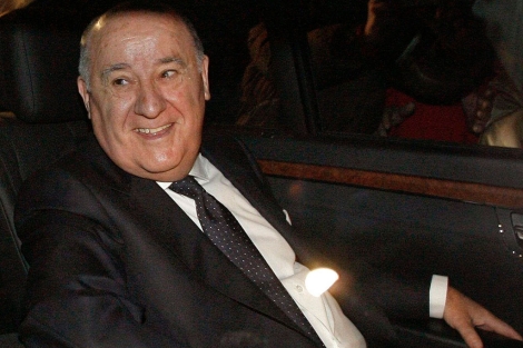 Ortega, el pasado febrero en la boda de su hija. | Efe