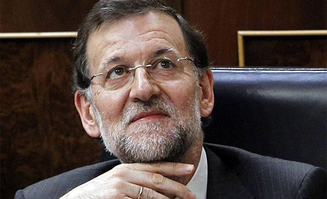 Mariano Rajoy: No te votamos para esto. Mariano Rajoy, en el Congreso. | Efe