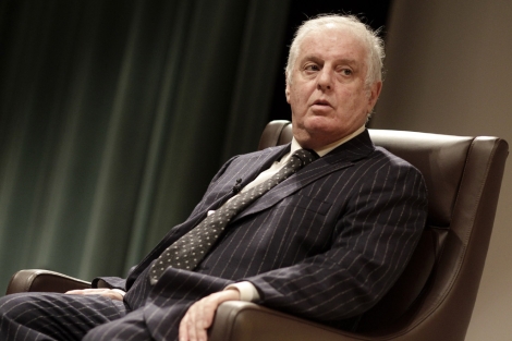El músico Daniel Barenboim, en la fundación Juan March, en enero de 2012.| A. Di Lolli
