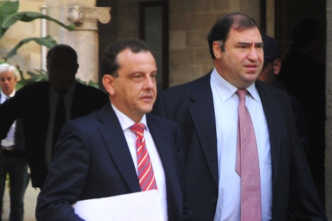 Los fiscales anticorrupci&oacute;n Pedro Horrach (izqda.) y Juan Carrau. | Alberto Vera