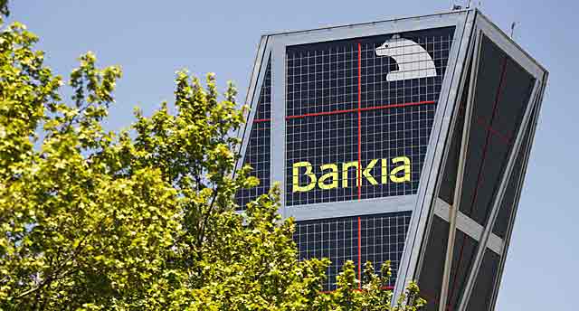 Sede de Bankia en las torres KIO de la madrileña Plaza de Castilla. | Reuters