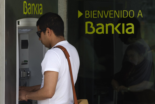 Sigue bajando la bolsa de Bankia