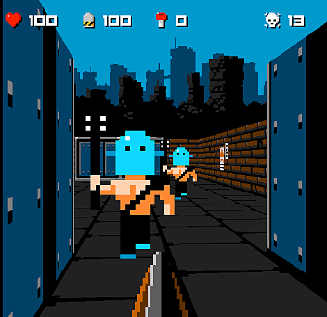 Pantalla de 8-bit Killer.