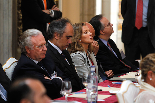 Alicia Koplowitz, en la asamblea anual del Instituto de la Empresa Familiar, en 2011. | Sergio González