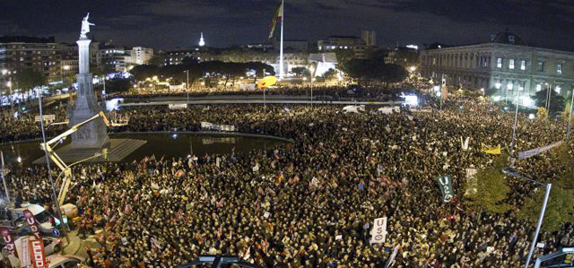 Manifestación en Madrid. | Alberto Di Lolli VEA LAS MEJORES IMÁGENES DE LA JORNADA