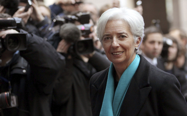 La directora gerente del Fondo Monetario Internacional (FMI), Christine Lagarde