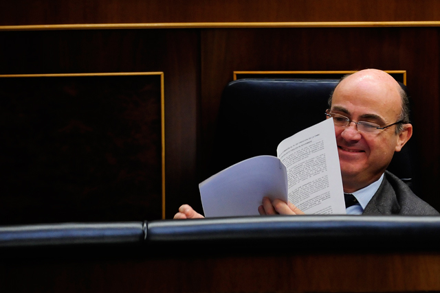 El ministro de Economía en una imagen reciente en el Congreso. | Bernardo Díaz El ministro de Economía en una imagen reciente en el Congreso. | Bernardo Díaz