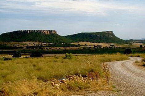 Paisaje de la localidad albaceteña. Paisaje de la localidad albaceteña.