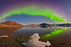 Aurora boreal, Groenlandia.|J.C. Casado.