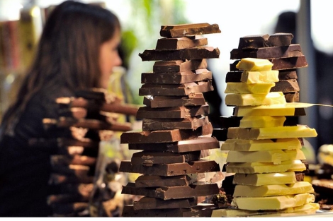 Varias barras de distintos chocolates.| Philippe Huguen